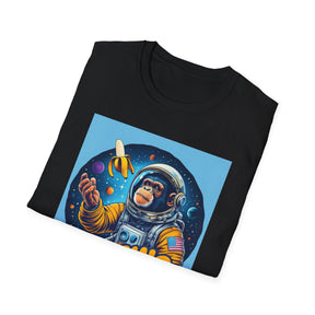 Chasing Banana To Space Unissex T-Shirt