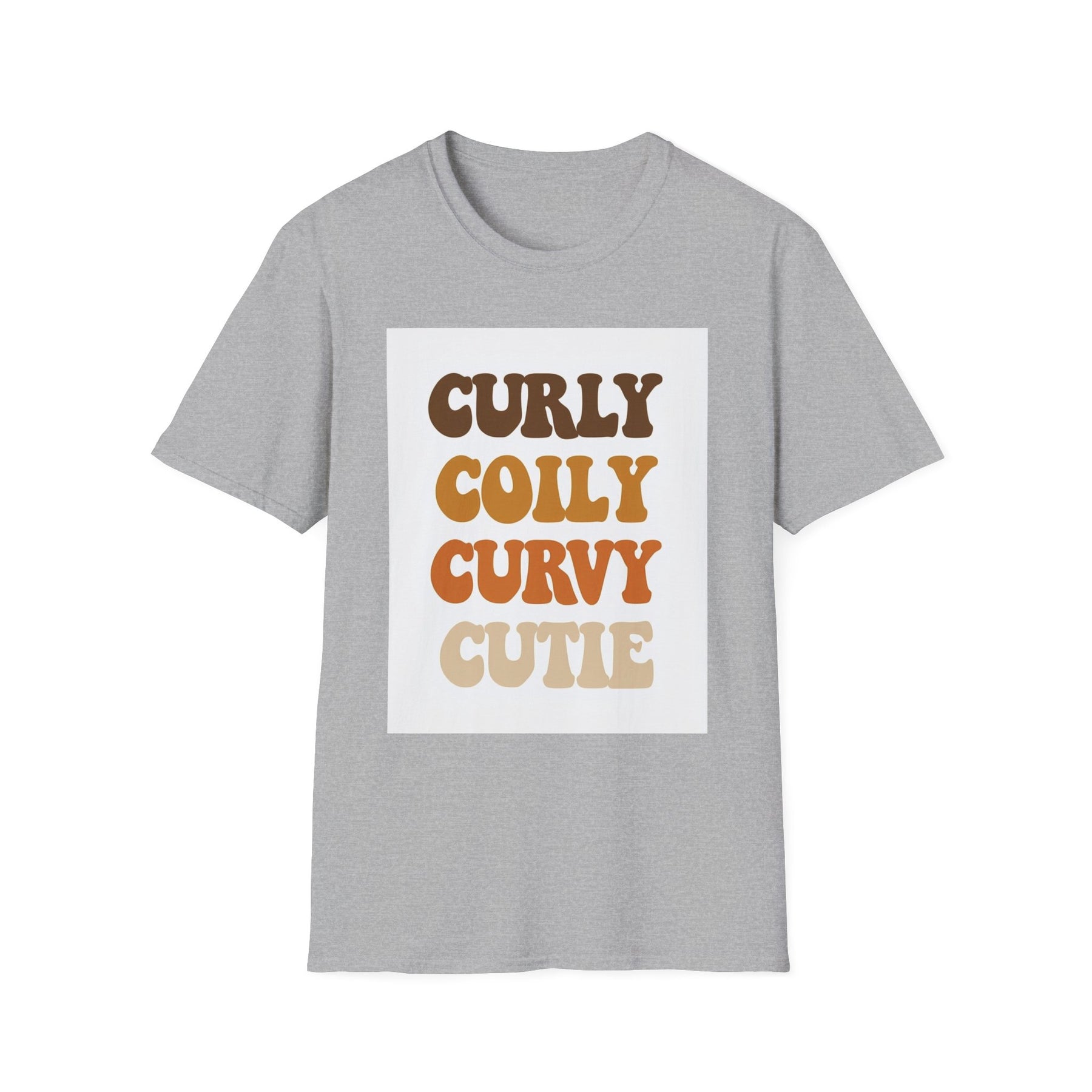 Curly, Coily Unissex T-Shirt