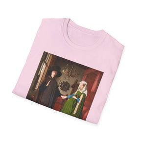 The Arnolfini Portrait (1434) by Jan van Eyck Unissex T-Shirt