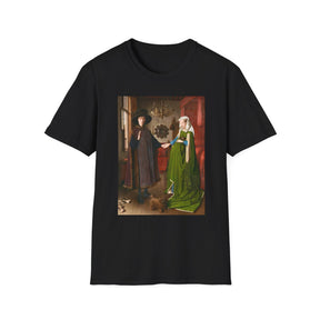 The Arnolfini Portrait (1434) by Jan van Eyck Unissex T-Shirt