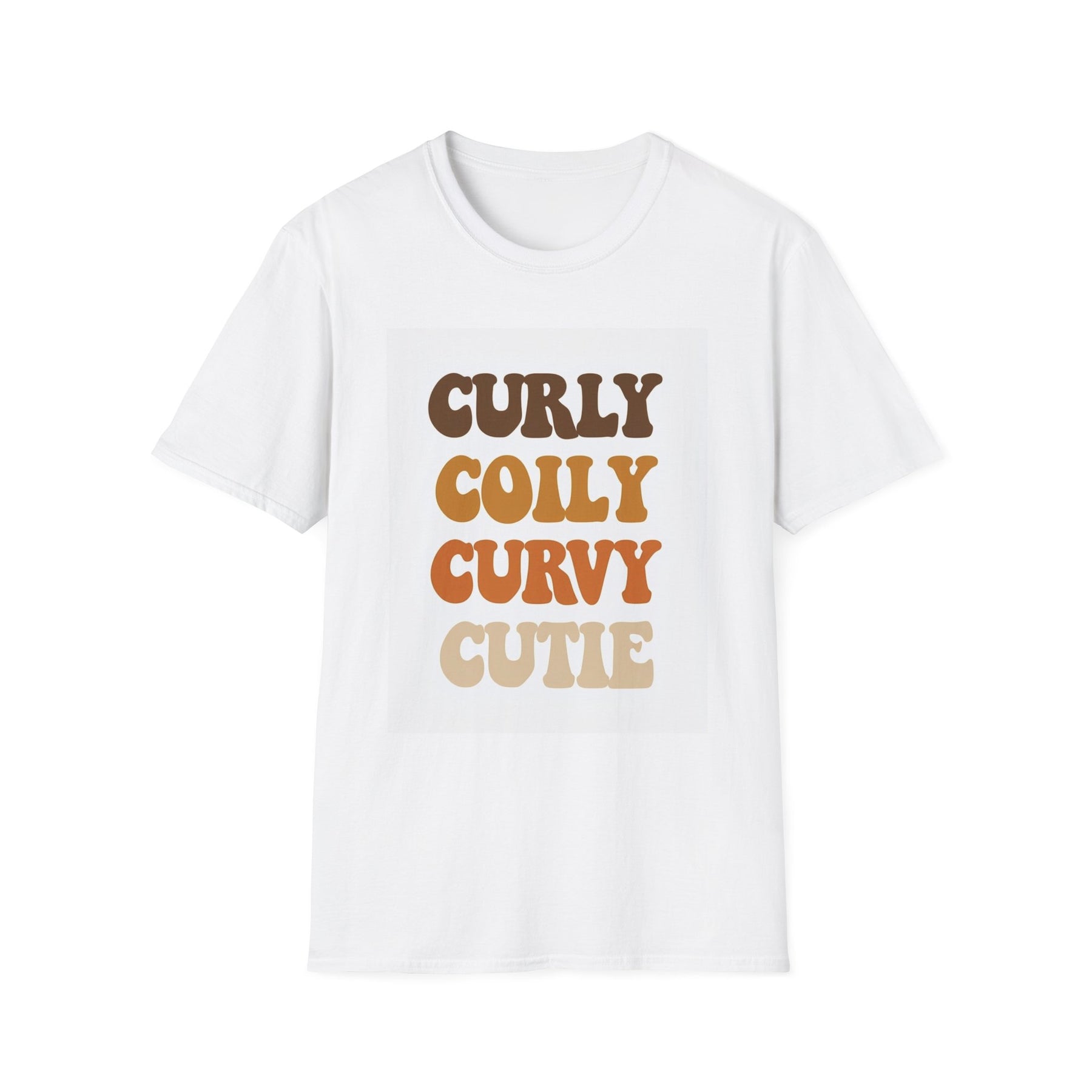 Curly, Coily Unissex T-Shirt