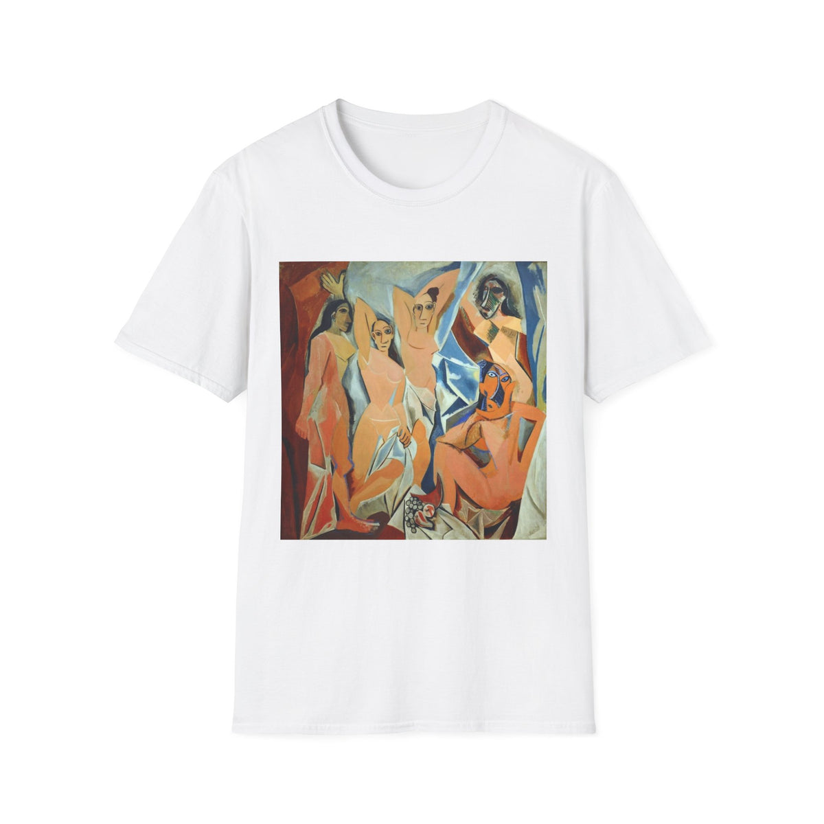 Pablo Picasso, Les Demoiselles d’Avignon Unissex T-Shirt