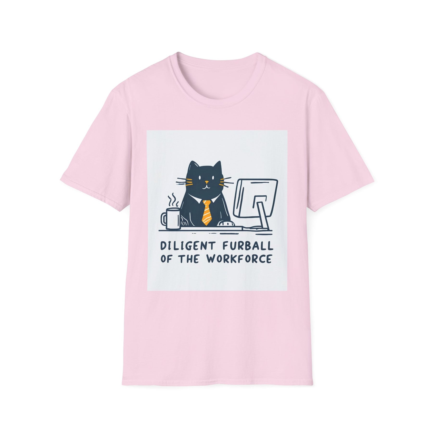 Diligent Furball Unissex T-Shirt