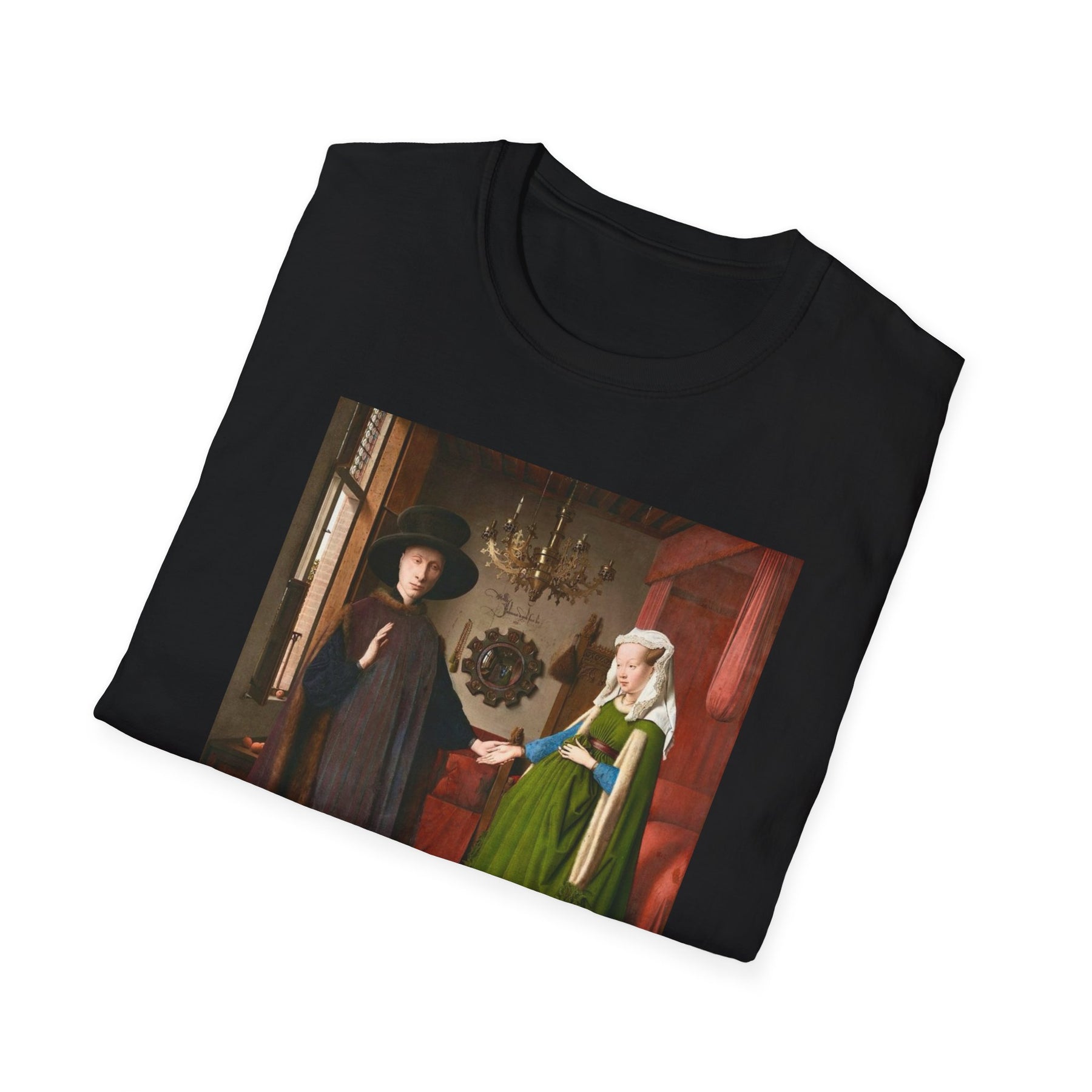 The Arnolfini Portrait (1434) by Jan van Eyck Unissex T-Shirt