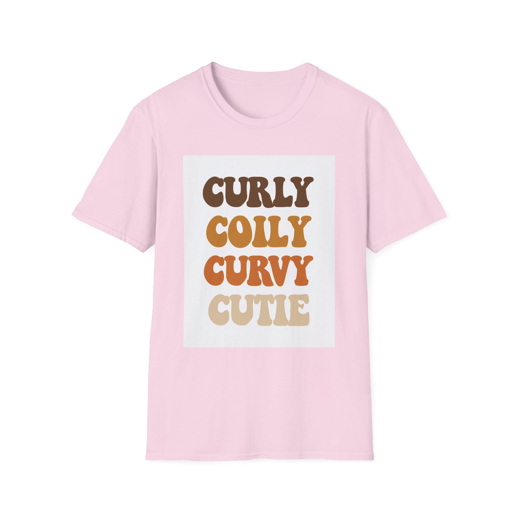 Curly, Coily Unissex T-Shirt