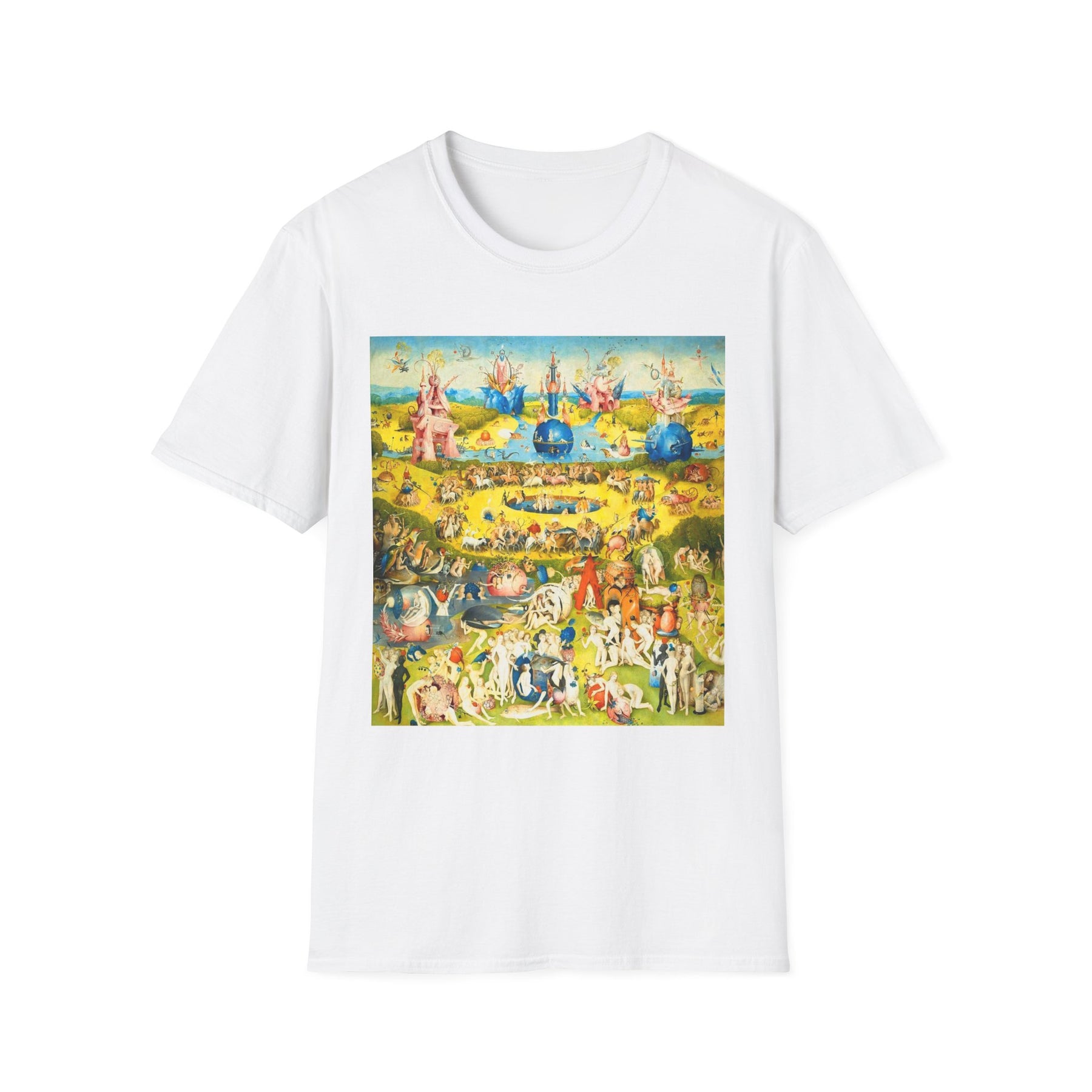 Hieronymus Bosch, The Garden of Earthly Delights Unissex T-Shirt