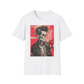 Punk Skull Unissex T-Shirt