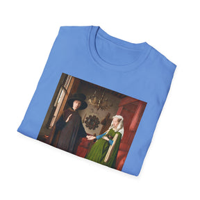 The Arnolfini Portrait (1434) by Jan van Eyck Unissex T-Shirt