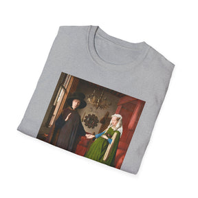 The Arnolfini Portrait (1434) by Jan van Eyck Unissex T-Shirt