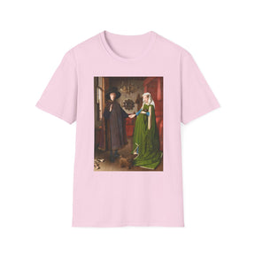 The Arnolfini Portrait (1434) by Jan van Eyck Unissex T-Shirt