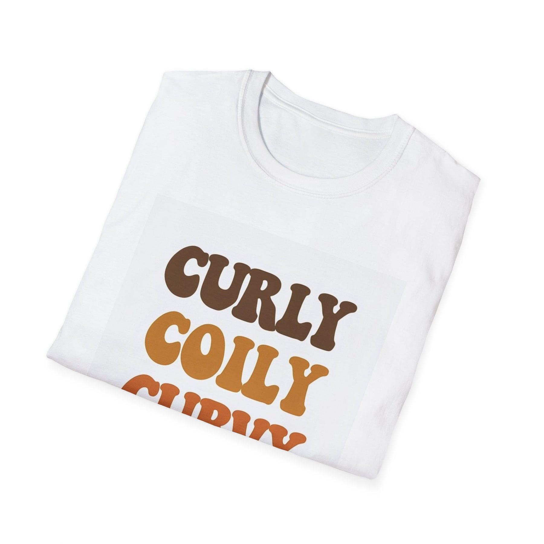 Curly, Coily Unissex T-Shirt