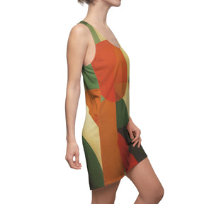 Women's Abstract Balls Dress (AOP)