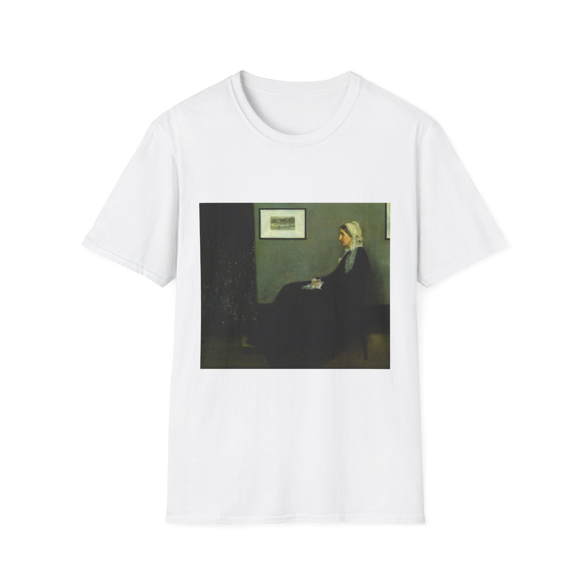 James Abbott McNeill Whistler, Arrangement in Grey and Black No. 1 Unissex T-Shirt