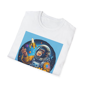 Chasing Banana To Space Unissex T-Shirt