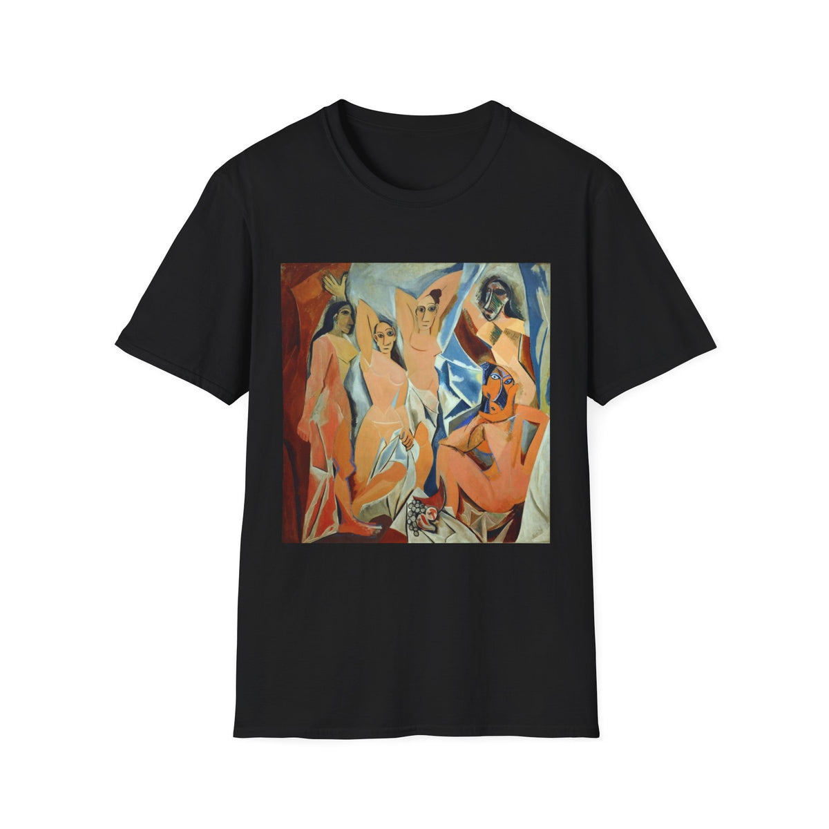 Pablo Picasso, Les Demoiselles d’Avignon Unissex T-Shirt