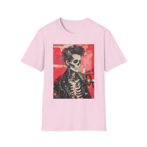 Punk Skull Unissex T-Shirt