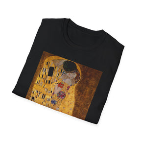 Gustav Klimt, The Kiss Unissex T-Shirt