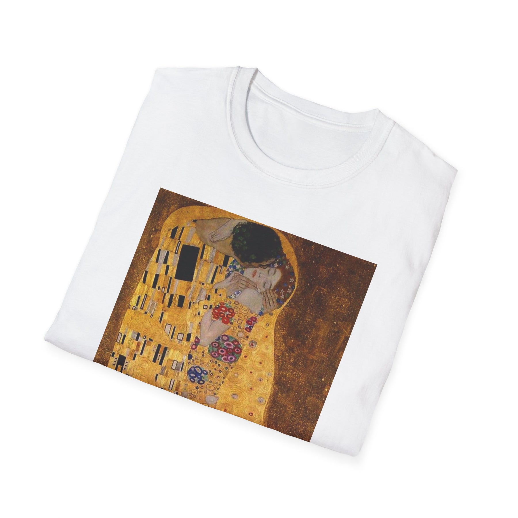 Gustav Klimt, The Kiss Unissex T-Shirt