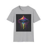 Neo Flying Saucer Unissex T-Shirt