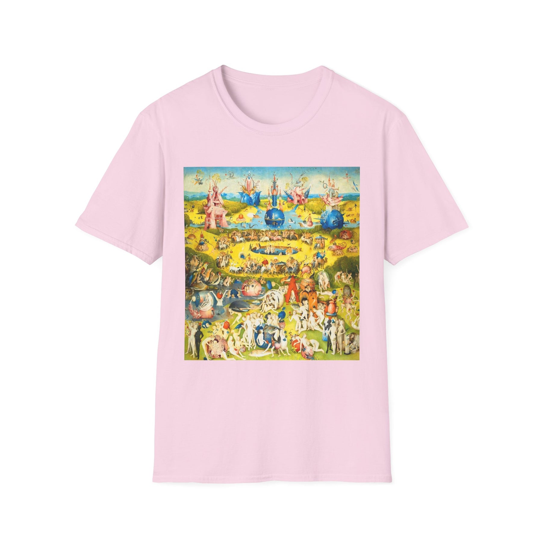 Hieronymus Bosch, The Garden of Earthly Delights Unissex T-Shirt