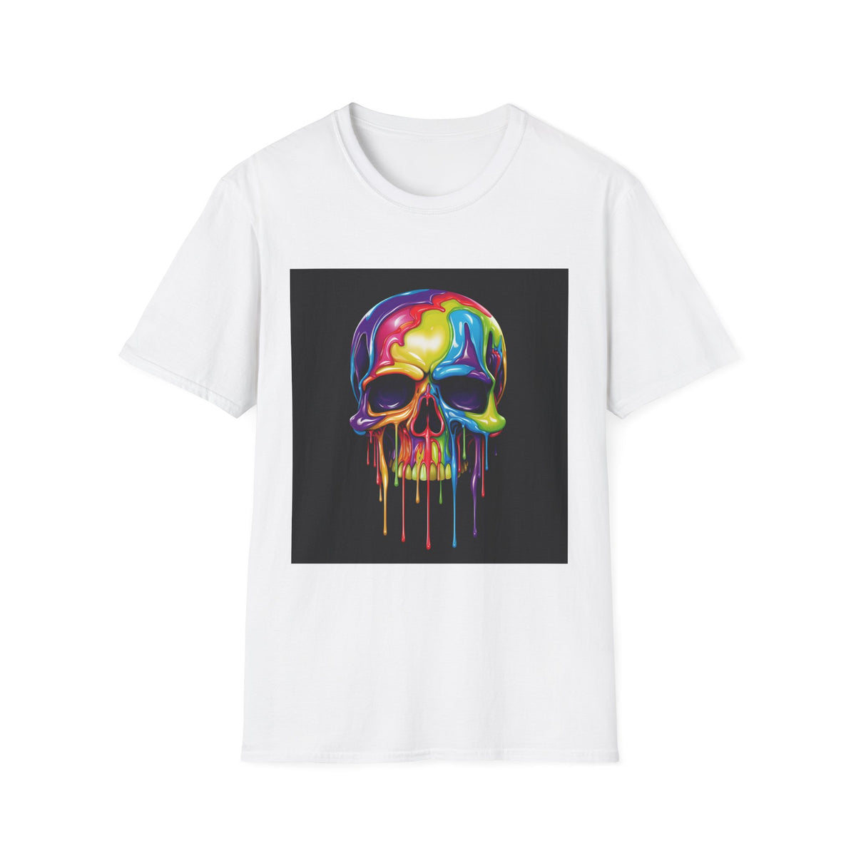 Neon Skull Unissex T-Shirt