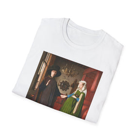 The Arnolfini Portrait (1434) by Jan van Eyck Unissex T-Shirt