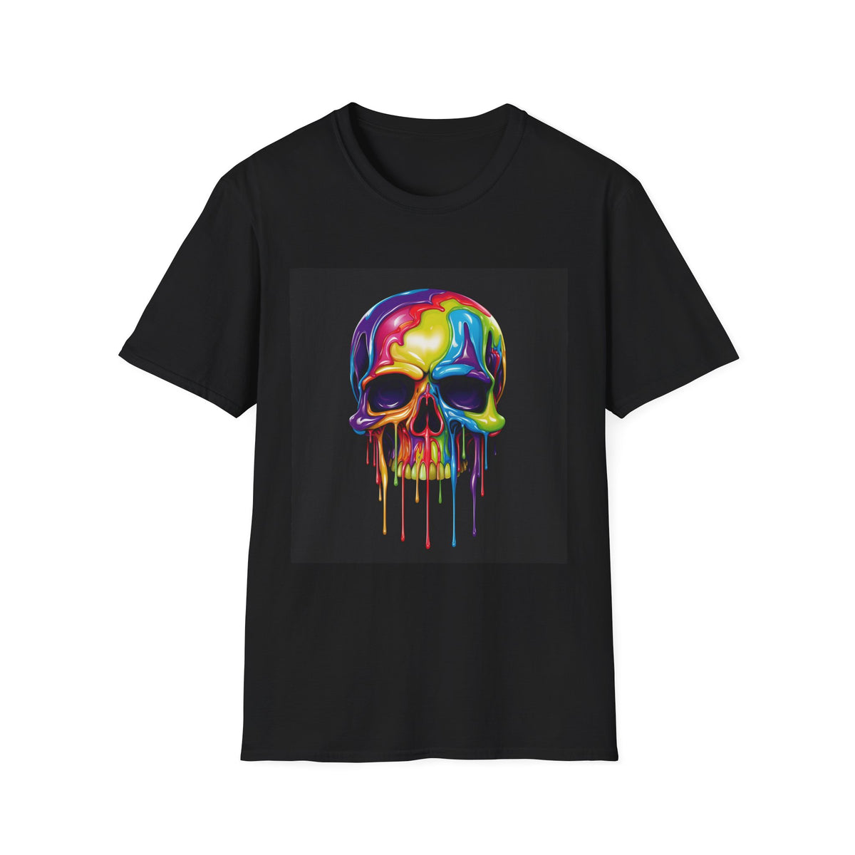 Neon Skull Unissex T-Shirt