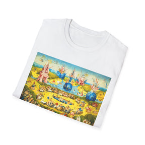 Hieronymus Bosch, The Garden of Earthly Delights Unissex T-Shirt