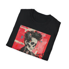 Punk Skull Unissex T-Shirt