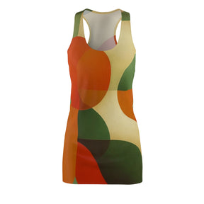 Women's Abstract Balls Dress (AOP)