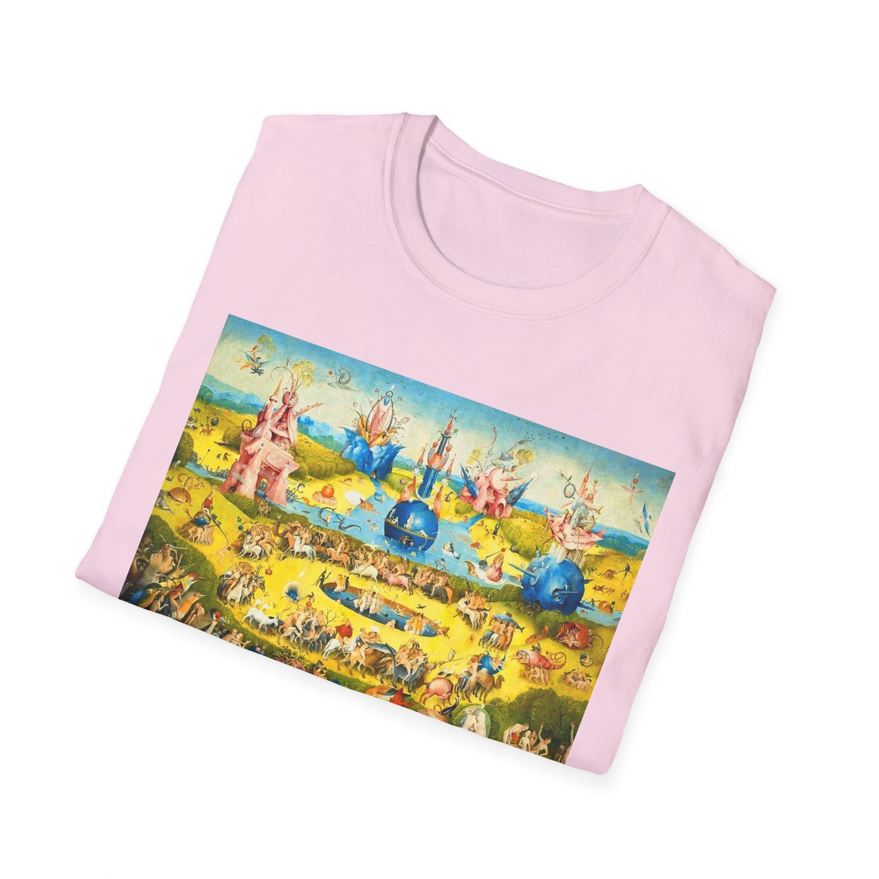 Hieronymus Bosch, The Garden of Earthly Delights Unissex T-Shirt