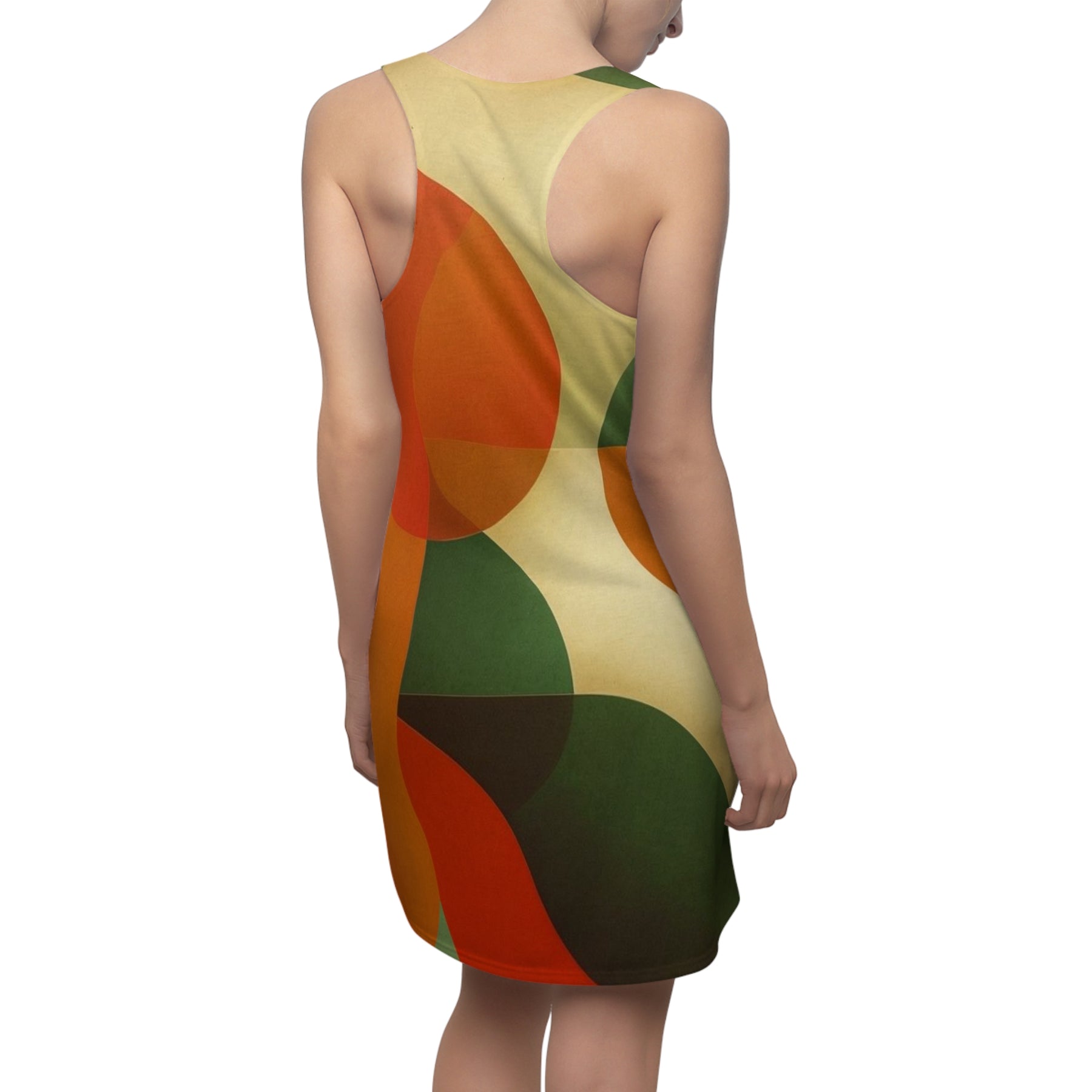 Women's Abstract Balls Dress (AOP)