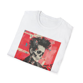 Punk Skull Unissex T-Shirt