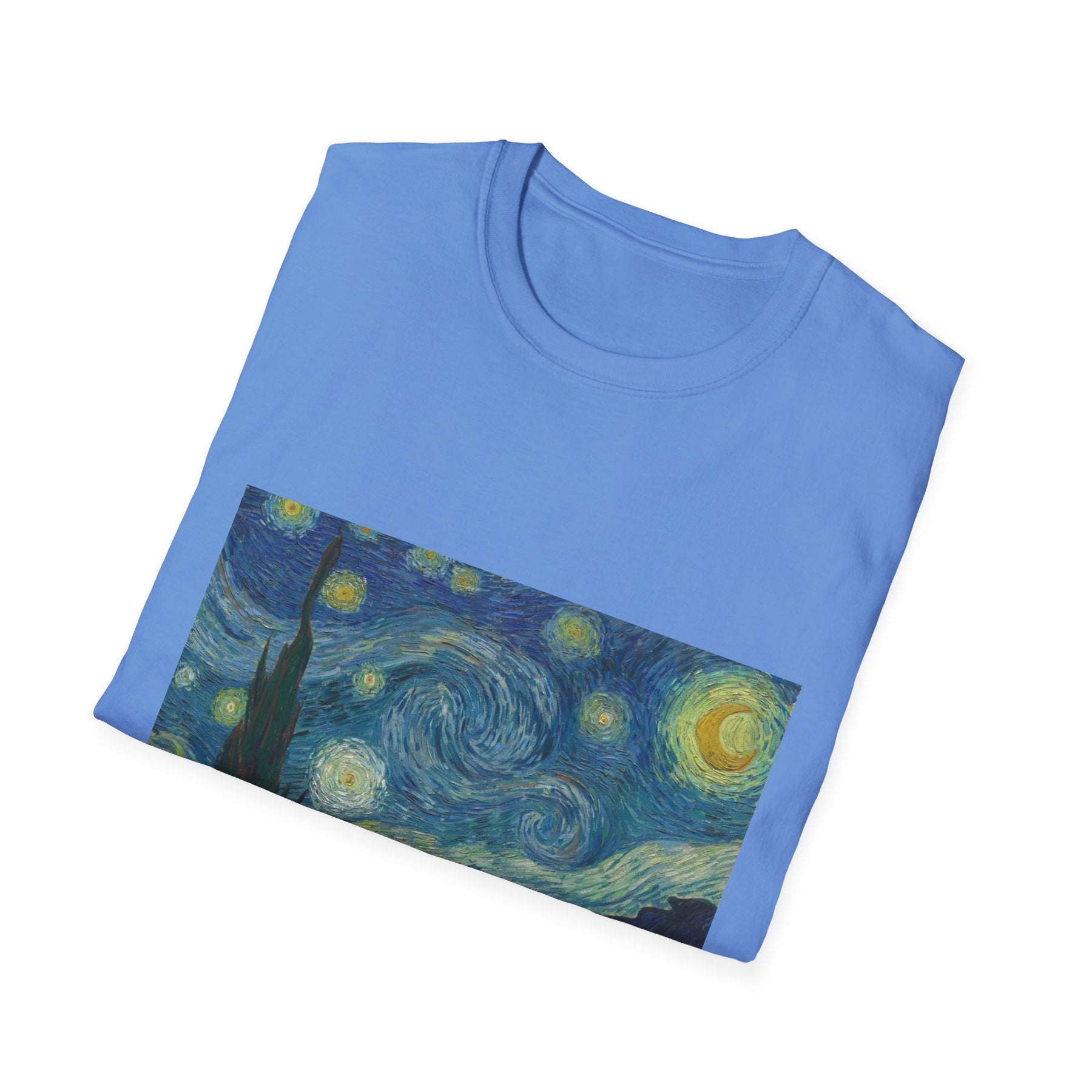 Van Gogh, The Starry Night Unissex T-Shirt