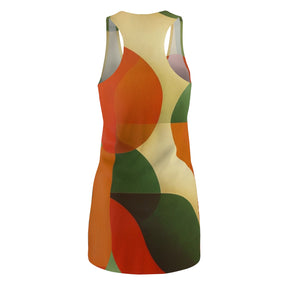 Women's Abstract Balls Dress (AOP)