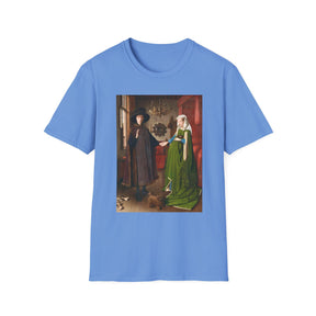 The Arnolfini Portrait (1434) by Jan van Eyck Unissex T-Shirt