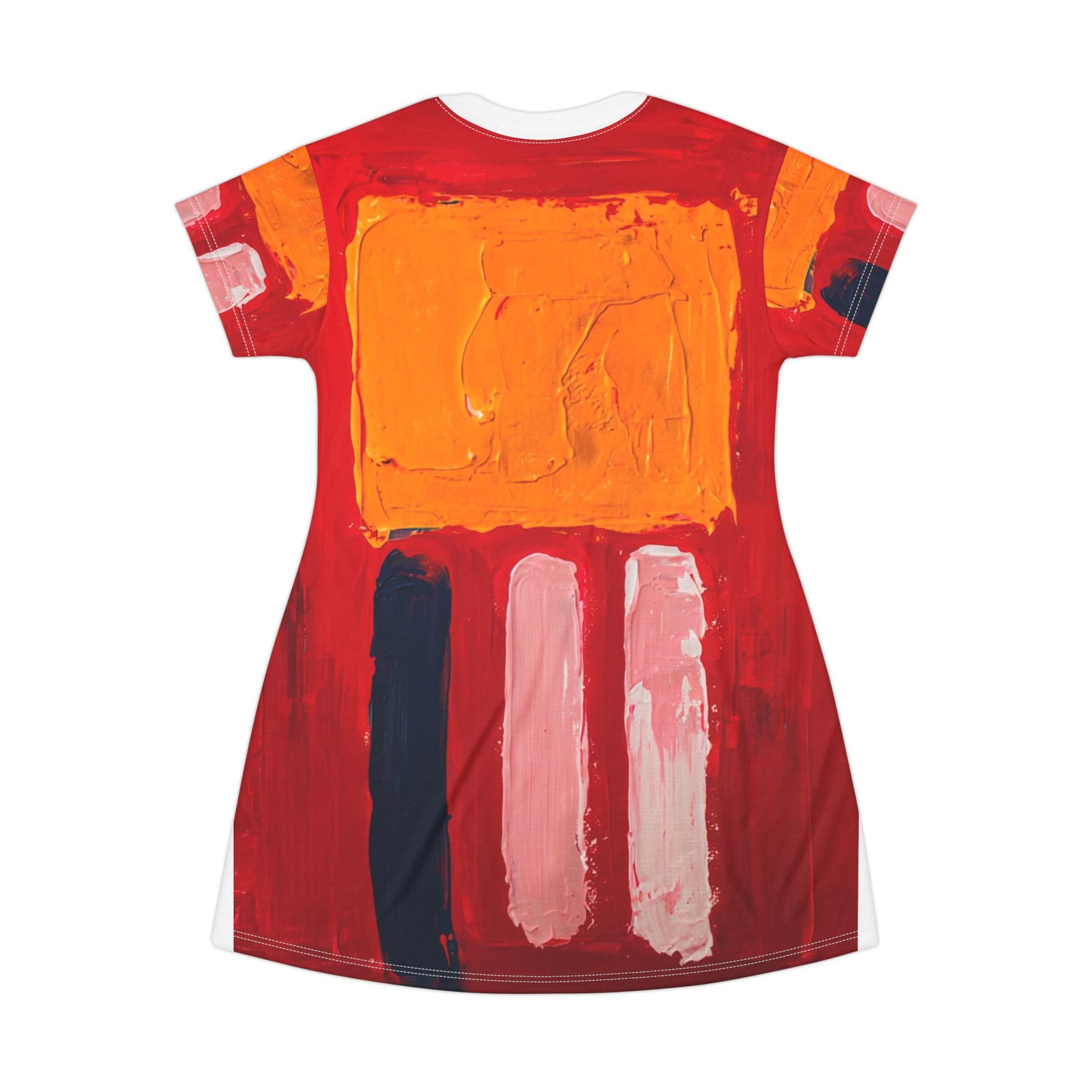 Paint Masterpiece T-Shirt Dress (AOP)