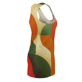 Women's Abstract Balls Dress (AOP)