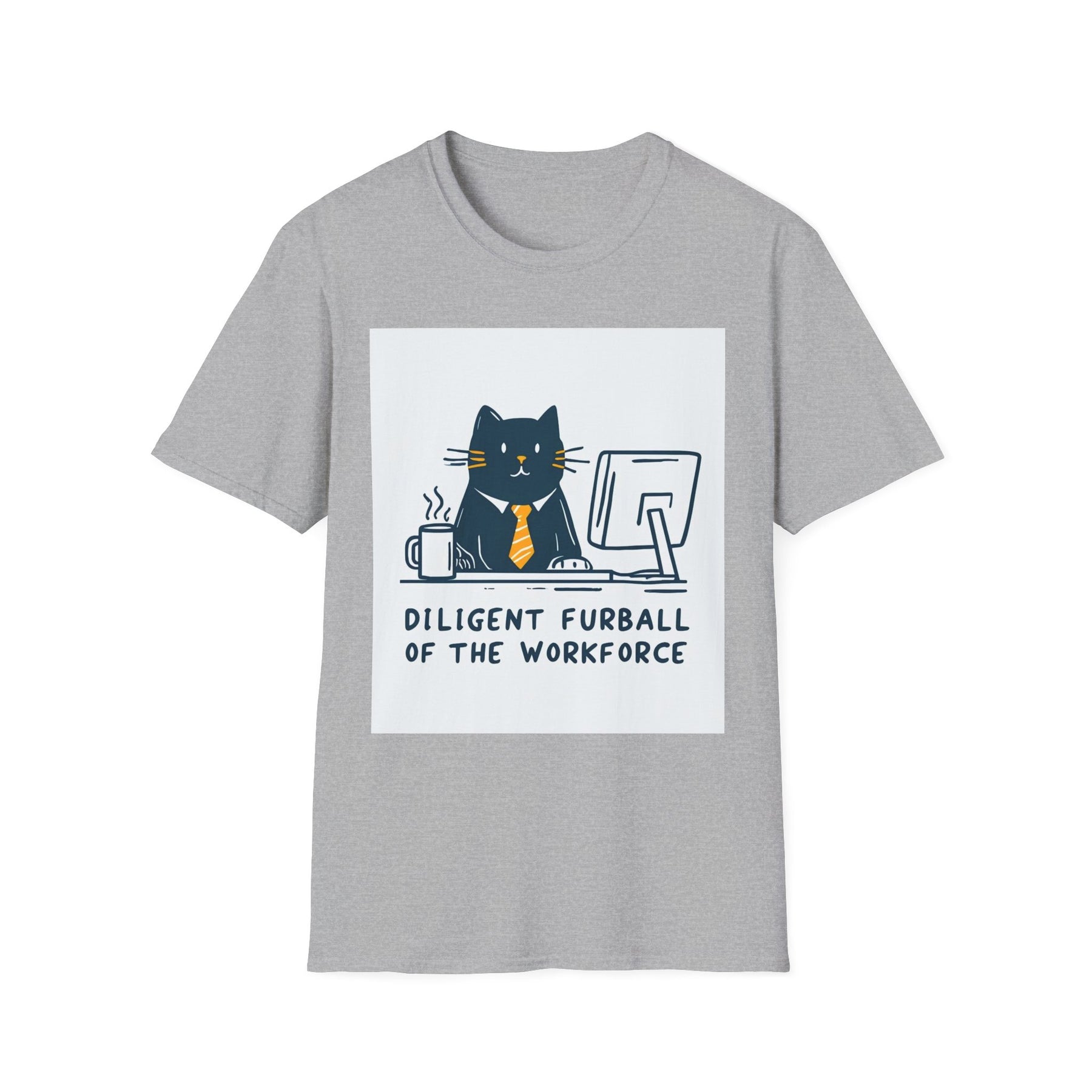 Diligent Furball Unissex T-Shirt